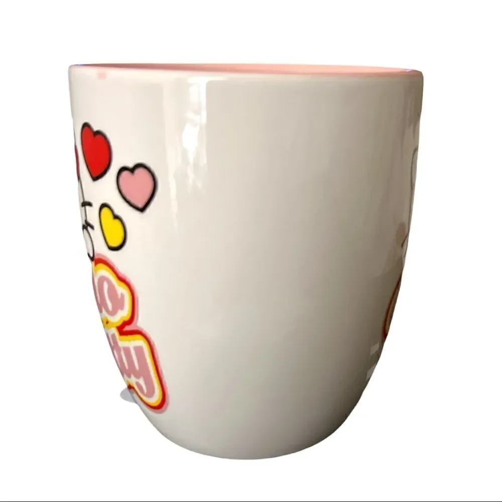 Sanrio Hello Kitty Hearts 18 Ounce Ceramic Mug